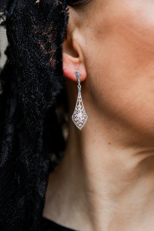 Pendientes Camelia - Mamen Aceña Pendientes Camelia - Mamen Aceña