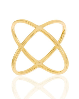 Anillo Cruzado Oro Anillo Cruzado Oro