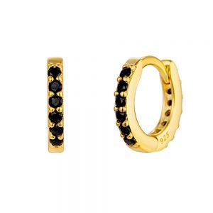 Pendientes Arito Circonitas Oro Pendientes Arito Circonitas Oro