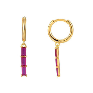 Pendientes Arito TriBaguette Pendientes Arito TriBaguette