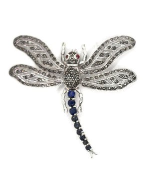 Broche Libélula Zafiros - Mamen Aceña Broche Libélula Zafiros - Mamen Aceña