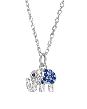 Collar Elefante Circonitas - Mamen Aceña Collar Elefante Circonitas - Mamen Aceña
