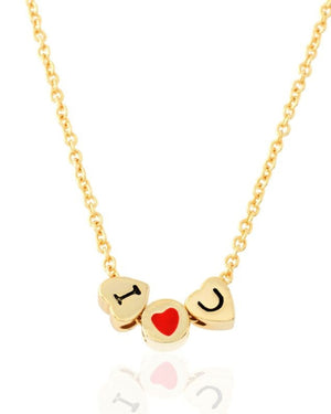Collar I Love You Oro - Mamen Aceña Collar I Love You Oro - Mamen Aceña