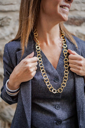 Collar Linked Circle Collar Linked Circle