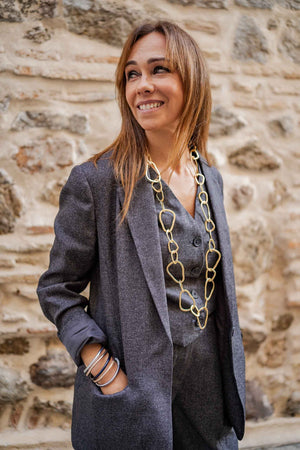 Collar Linked Oval Collar Linked Oval