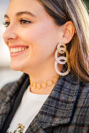 Pendientes Círculos Concéntricos Pendientes Círculos Concéntricos