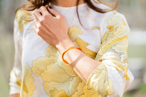 Pulsera Pan de Oro Clásica - Mamen Aceña Pulsera Pan de Oro Clásica - Mamen Aceña