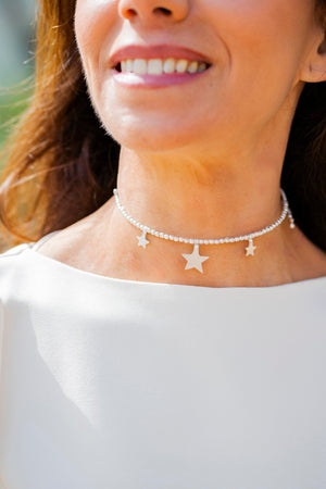 Choker Estrellas - Mamen Aceña Choker Estrellas - Mamen Aceña