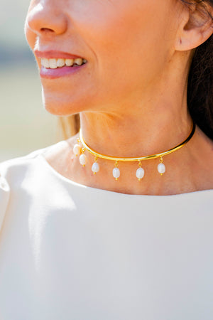 Choker Akoya - Mamen Aceña Choker Akoya - Mamen Aceña