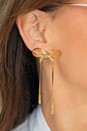 Pendientes Lazo Acero - Mamen Aceña Pendientes Lazo Acero - Mamen Aceña