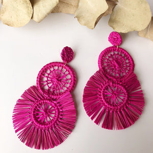 Pendientes de Palma Mariana (15 colores) Pendientes de Palma Mariana (15 colores)