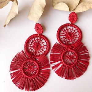 Pendientes de Palma Mariana (15 colores) Pendientes de Palma Mariana (15 colores)