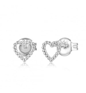 Pendientes Corazón Bolitas Pendientes Corazón Bolitas
