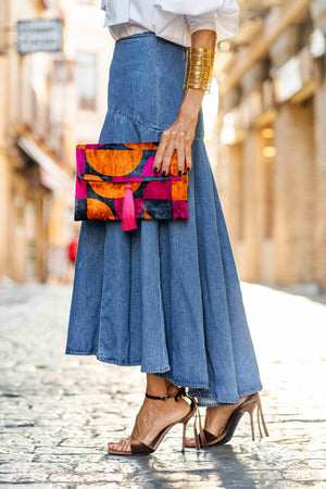 Cartera Ikat Fraisier Cartera Ikat Fraisier