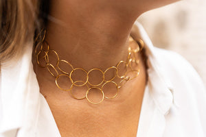 Collar Round Clip - Mamen Aceña Collar Round Clip - Mamen Aceña
