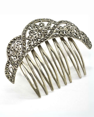 Peineta Blonda Floral - Mamen Aceña Peineta Blonda Floral - Mamen Aceña