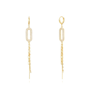 Pendientes Arito Circonitas Bling - Mamen Aceña Pendientes Arito Circonitas Bling - Mamen Aceña