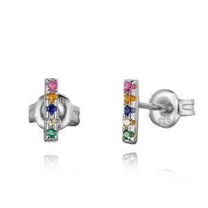 Pendientes Barrita Mini Multicolor Pendientes Barrita Mini Multicolor