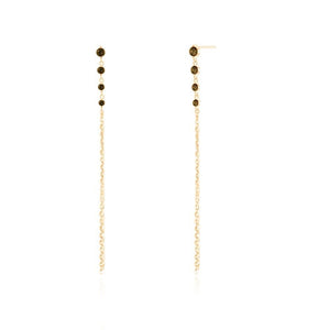 Pendientes Circonita Chain - Mamen Aceña Pendientes Circonita Chain - Mamen Aceña