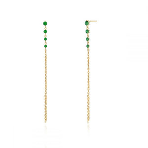 Pendientes Circonita Chain - Mamen Aceña Pendientes Circonita Chain - Mamen Aceña