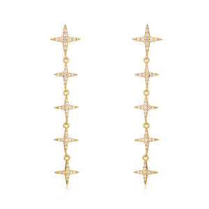 Pendientes Estrellas Circonitas - Mamen Aceña Pendientes Estrellas Circonitas - Mamen Aceña