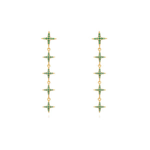 Pendientes Estrellas Circonitas - Mamen Aceña Pendientes Estrellas Circonitas - Mamen Aceña