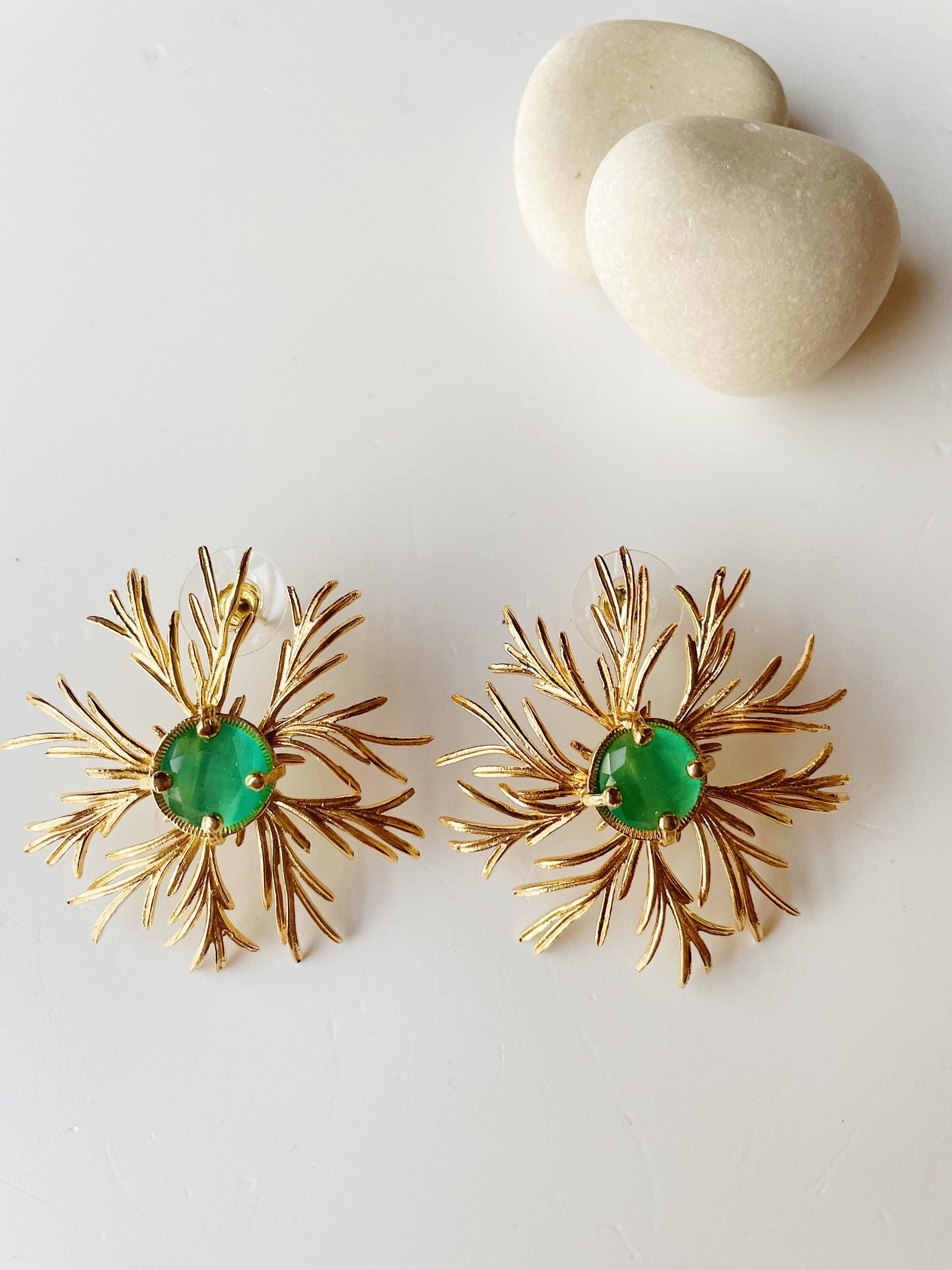 Pendientes  Pensamiento - Mamen Aceña