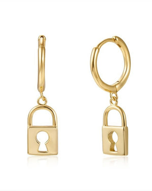 Pendientes Arito Candado Pendientes Arito Candado