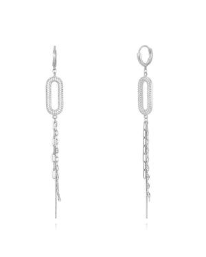 Pendientes Arito Circonitas Bling - Mamen Aceña Pendientes Arito Circonitas Bling - Mamen Aceña