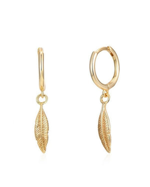 Pendientes Arito Pluma Pendientes Arito Pluma