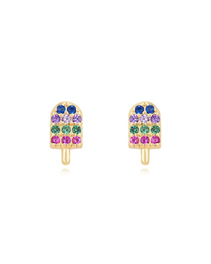 Pendientes Mini Polo Circonitas Colores Pendientes Mini Polo Circonitas Colores