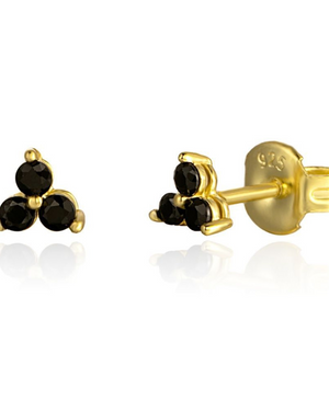 Pendientes Trébol Mini Circonitas Pendientes Trébol Mini Circonitas