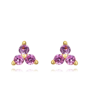 Pendientes Trébol Mini Circonitas Pendientes Trébol Mini Circonitas