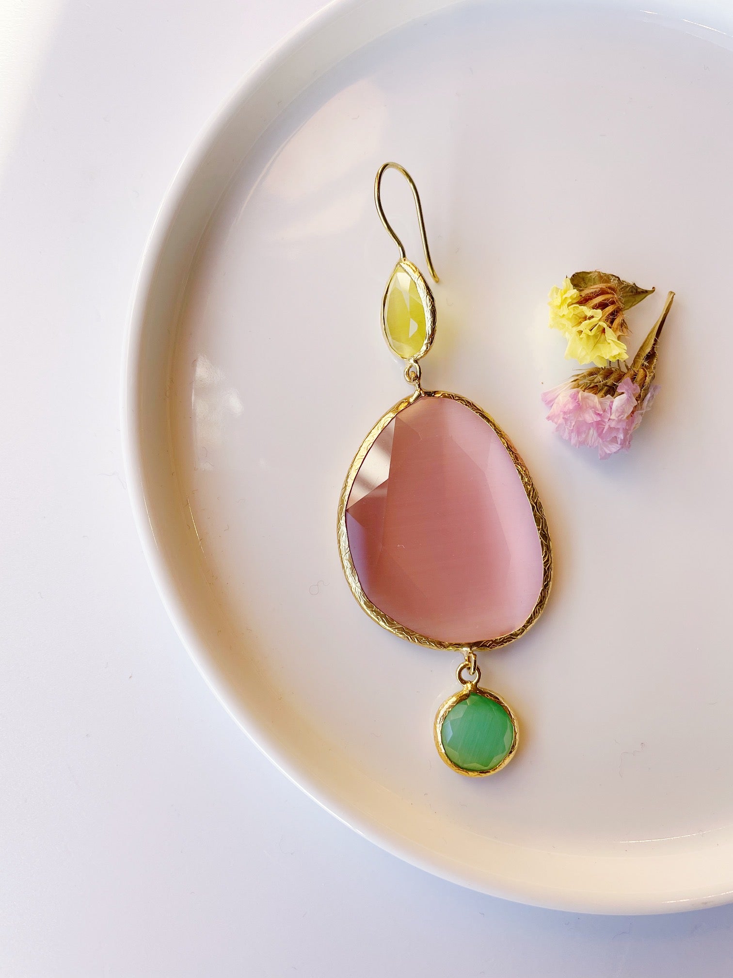 Pendientes Charlotte rosas