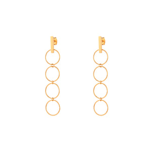 Pendientes Círculos Acero Pendientes Círculos Acero