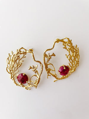 Pendientes Flora Pendientes Flora