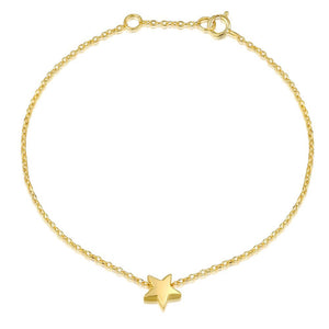 Pulsera Estrella Oro - Mamen Aceña Pulsera Estrella Oro - Mamen Aceña