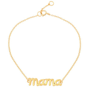 Pulsera Mamá Oro - Mamen Aceña Pulsera Mamá Oro - Mamen Aceña