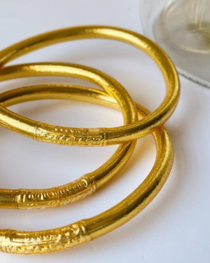 Pulsera Pan de Oro Clásica - Mamen Aceña Pulsera Pan de Oro Clásica - Mamen Aceña