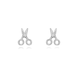 Pendientes Mini Tijeras Circonitas Pendientes Mini Tijeras Circonitas