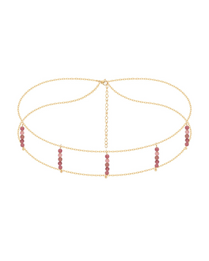Choker Ariel Turmalina Rosa Choker Ariel Turmalina Rosa