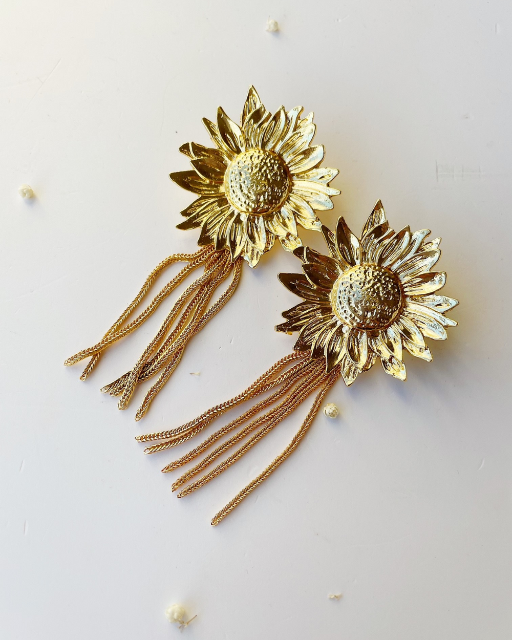 Pendientes Girasoles