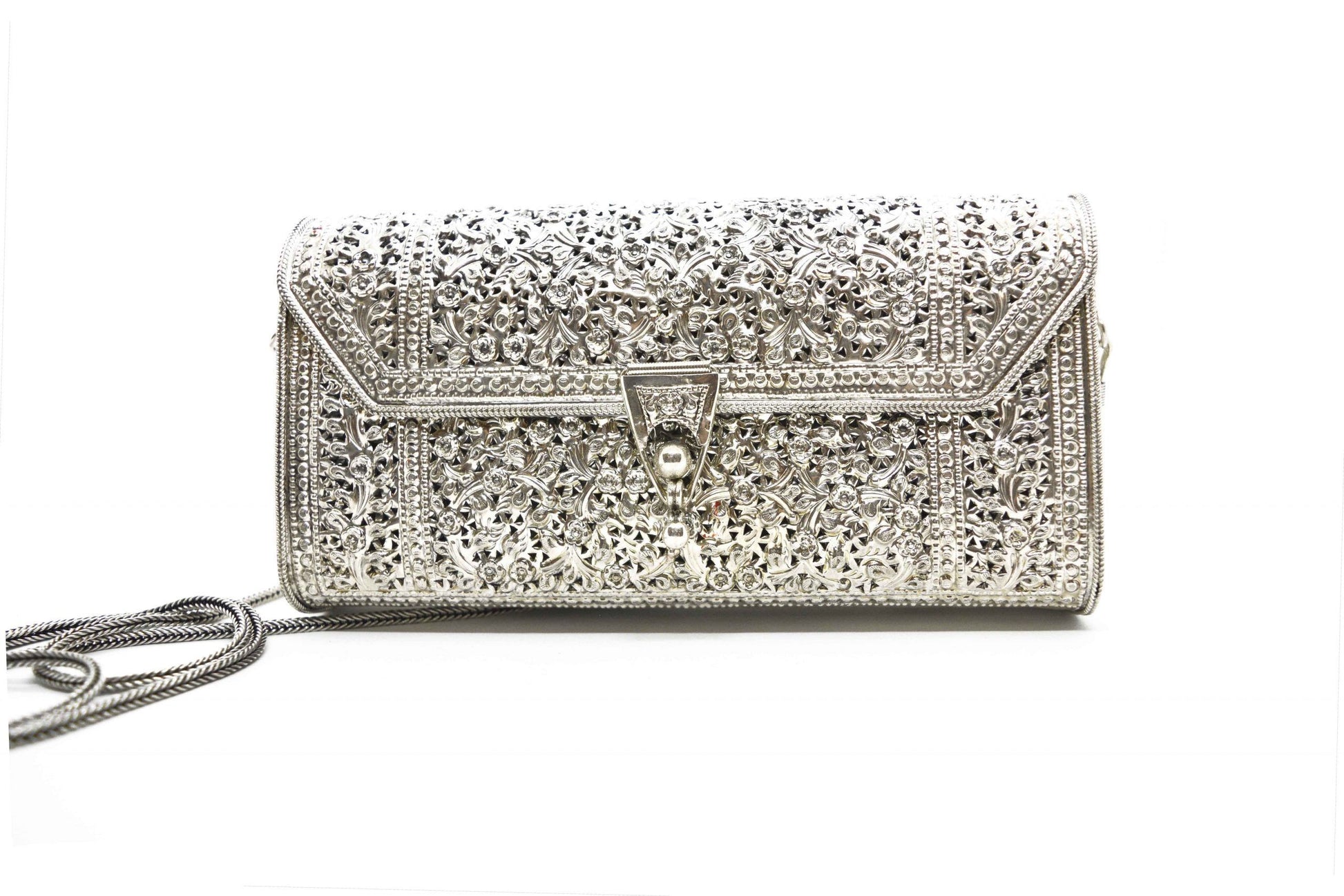 Bolso de Plata Mediano (sin cadena) - Mamen Aceña
