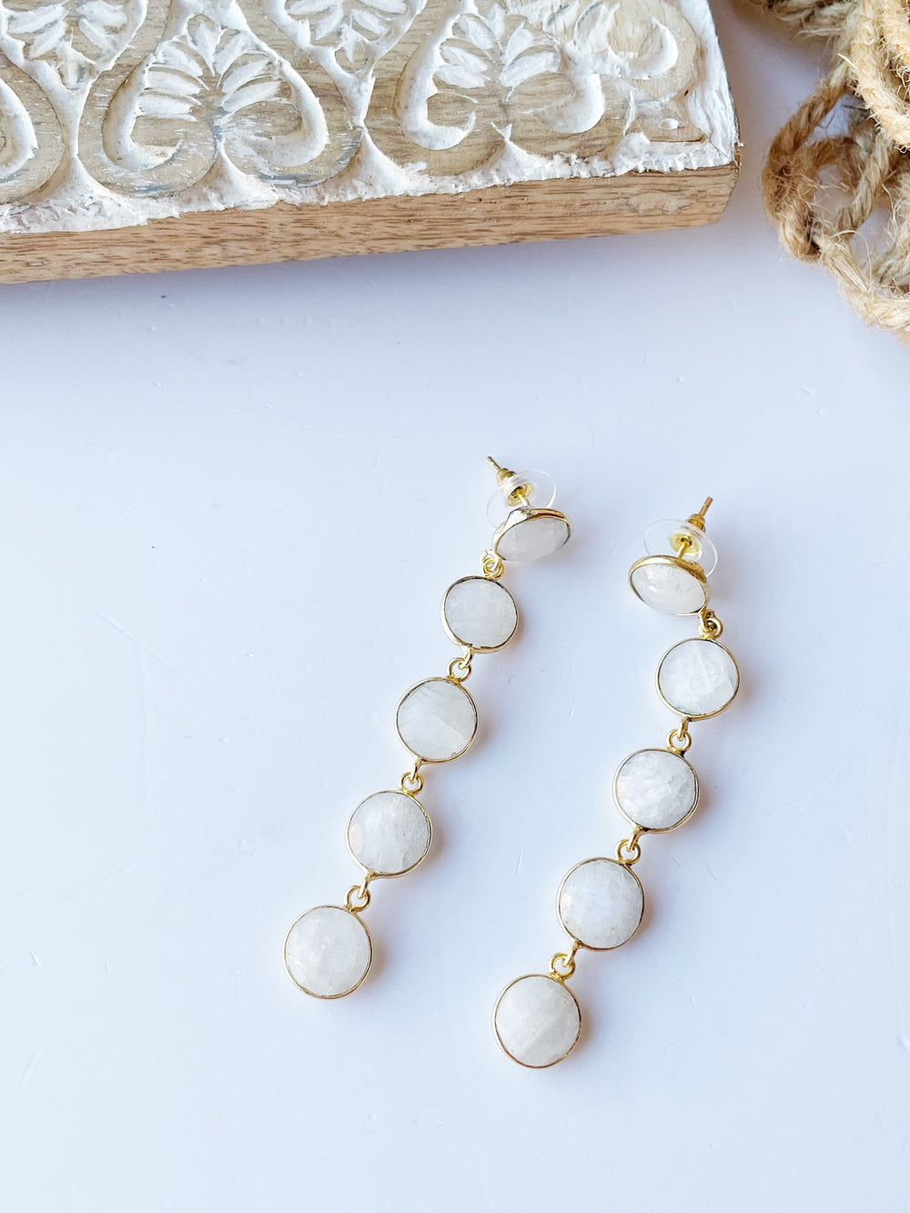 Pendientes Erin Piedra de Luna