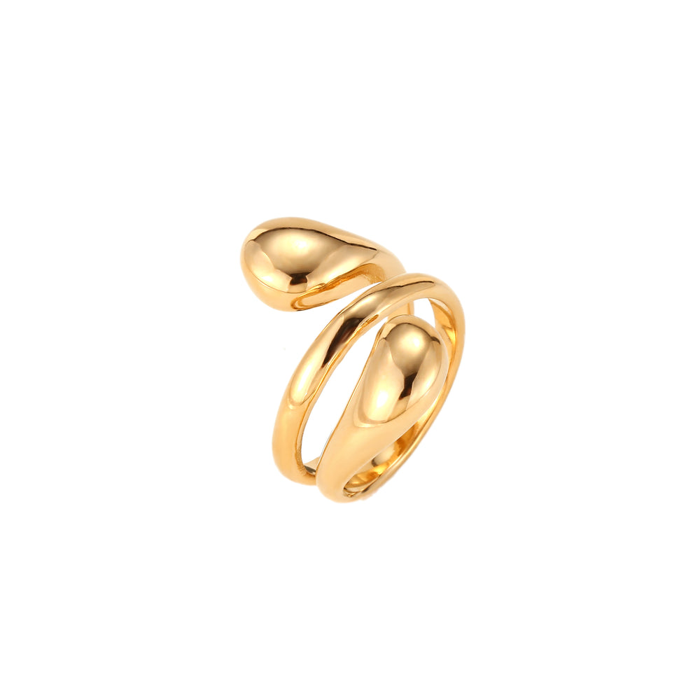 Anillo Víbora Acero - Mamen Aceña