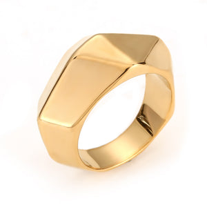 Anillo Diamante Acero - Mamen Aceña