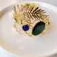 Pulsera Hoja Piedras