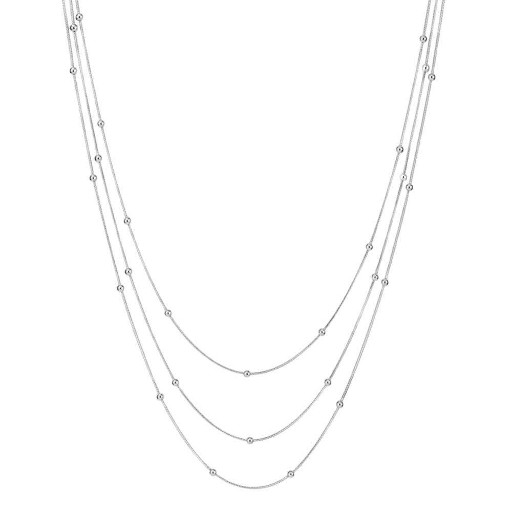 Collar Triple Bolitas - Mamen Aceña