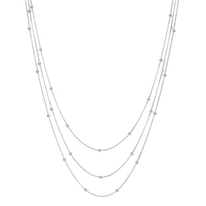 Collar Triple Bolitas - Mamen Aceña