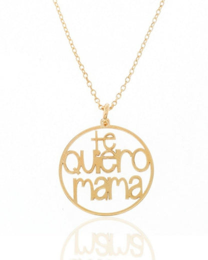 Collar Te quiero Mamá - Mamen Aceña